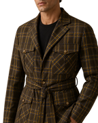 Chaqueta Sahariana de Cuadros