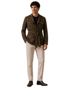 Chaqueta Sahariana de Cuadros