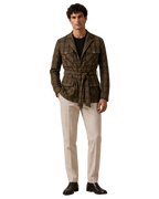 Chaqueta Sahariana de Cuadros