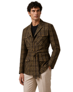Chaqueta Sahariana de Cuadros