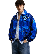 Bedruckte Satinjacke