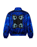 Bedruckte Satinjacke