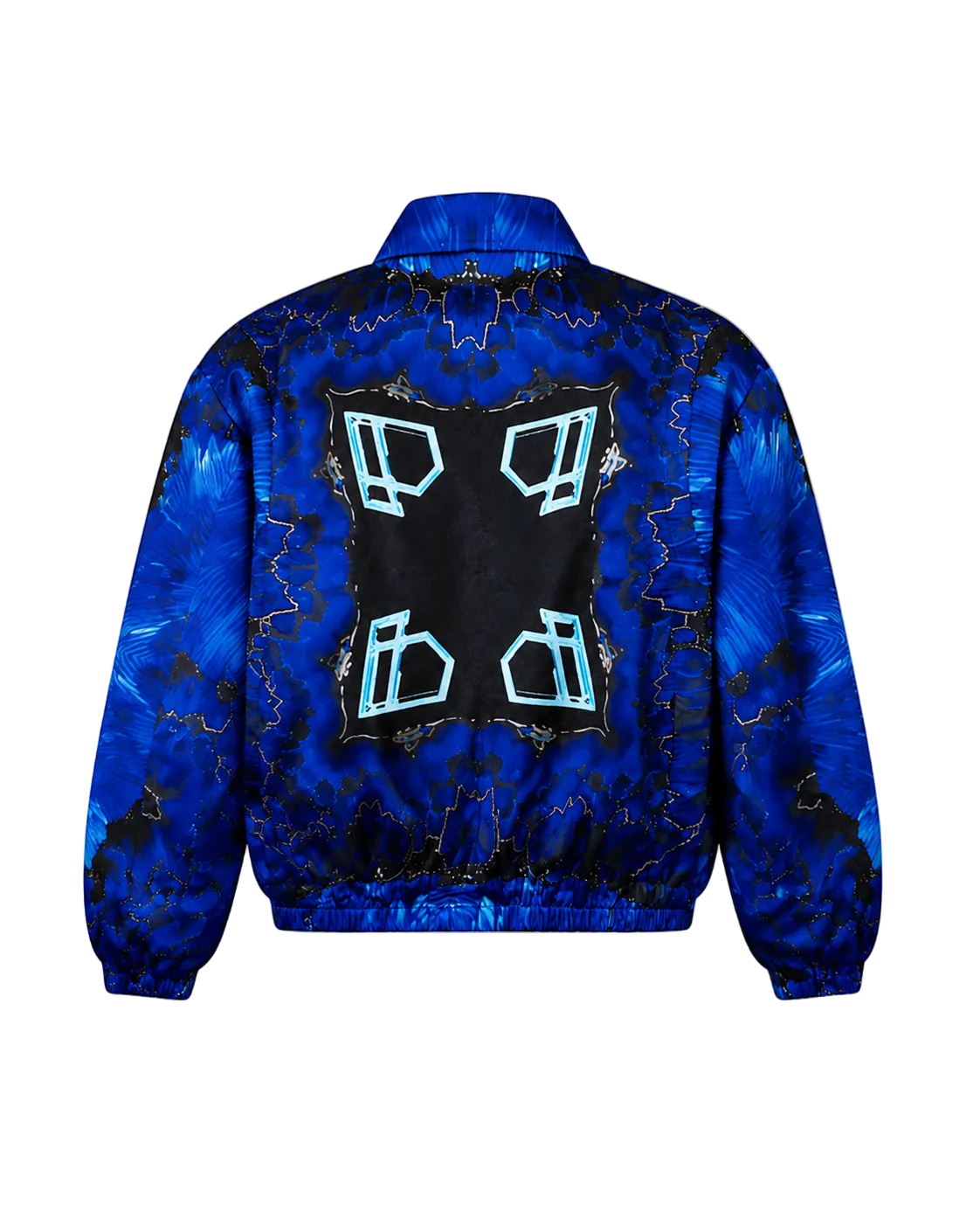Bedruckte Satinjacke