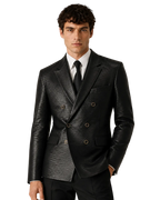 Blazer Cruzado en Piel Vegana