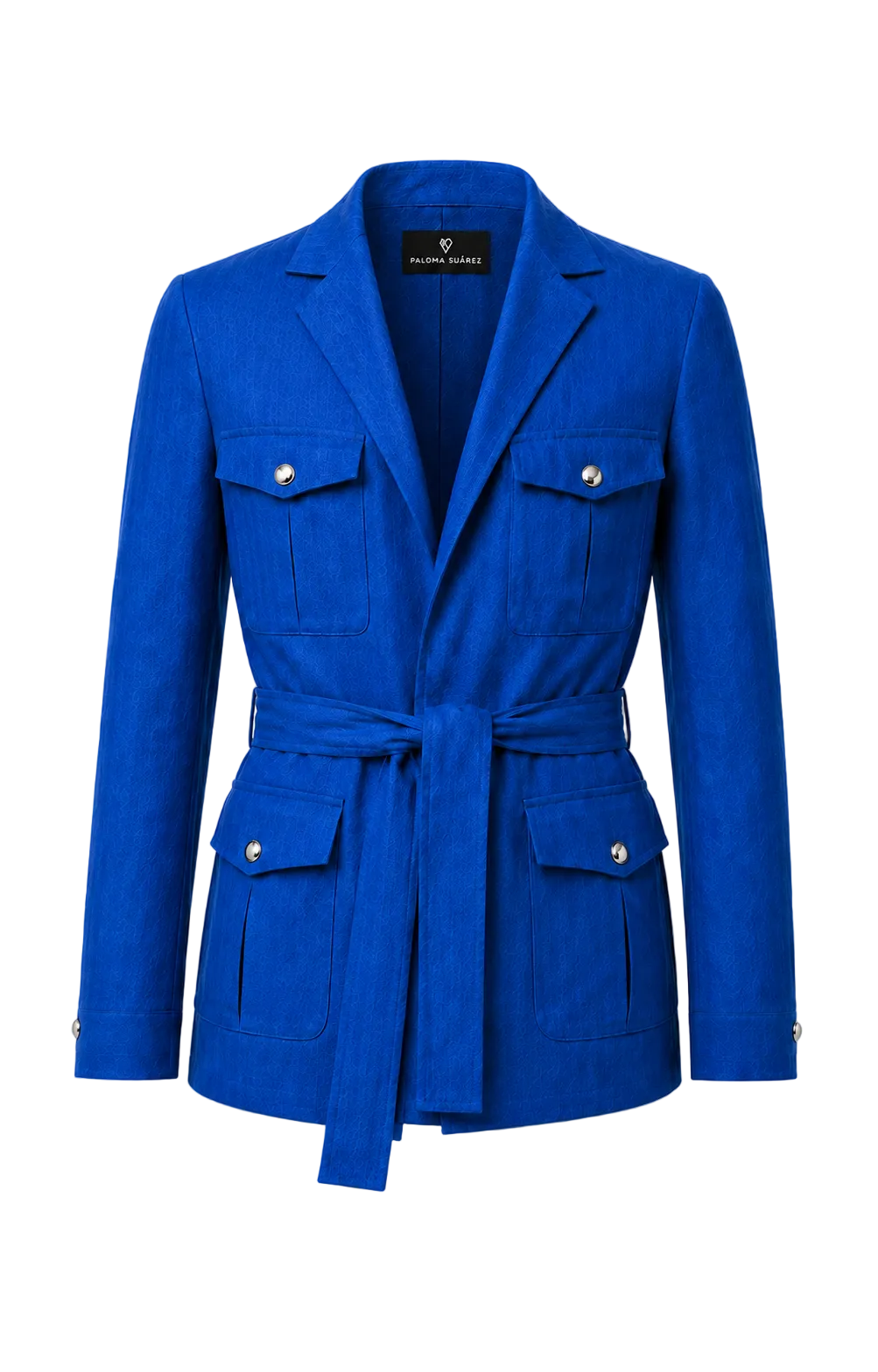 Sahariana-Jacke aus Leinen