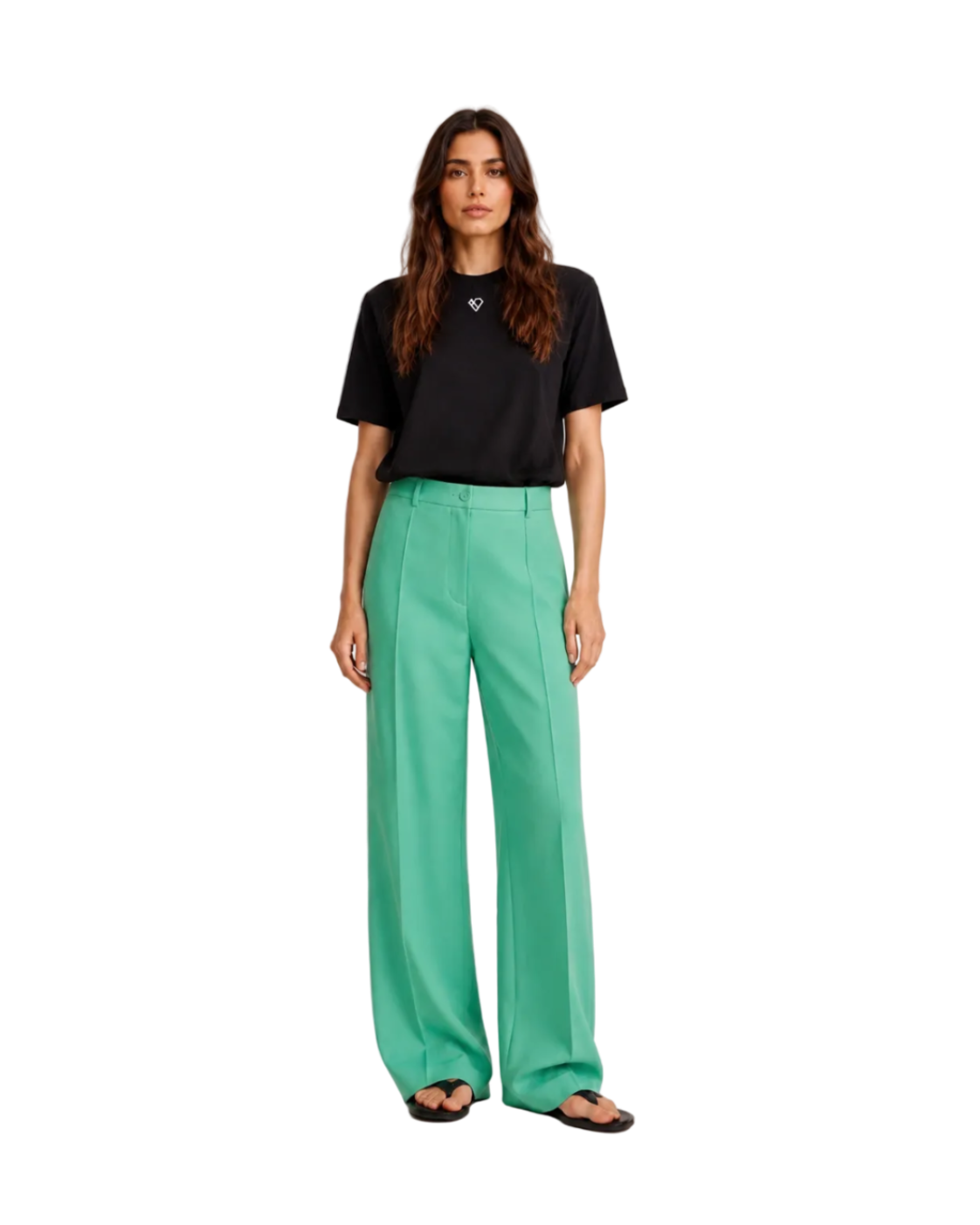 Maßgeschneiderte Crepe-Hose