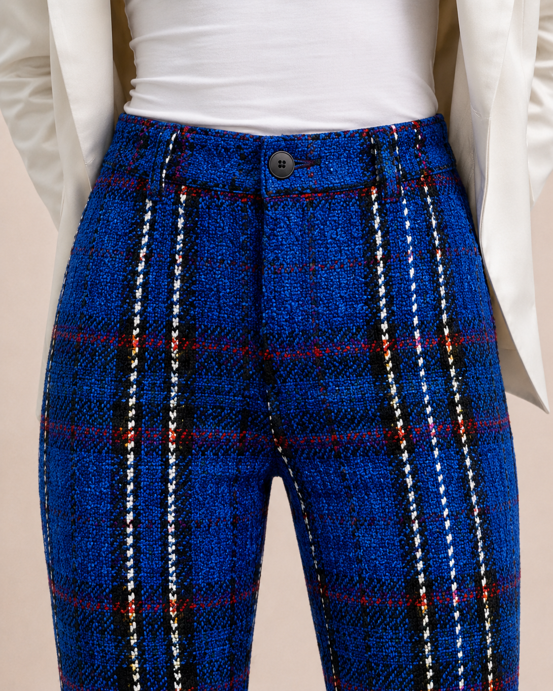 Pantalones Flare de Tweed