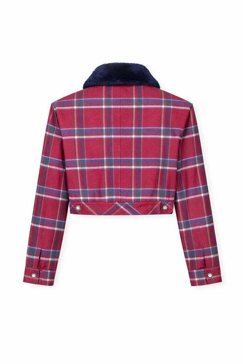 Checked Wool Jacket