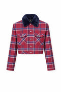 Checked Wool Jacket