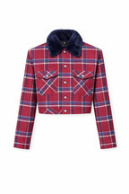 Checked Wool Jacket