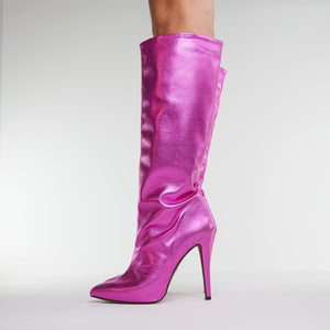 Bota SHINE METALLIC PINK