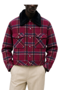 Karierter Wollblazer