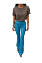 Flare Premium Vegan Leather Trousers