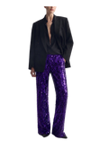 Fluid Sequin Trousers