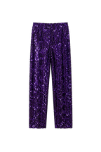Fluid Sequin Trousers