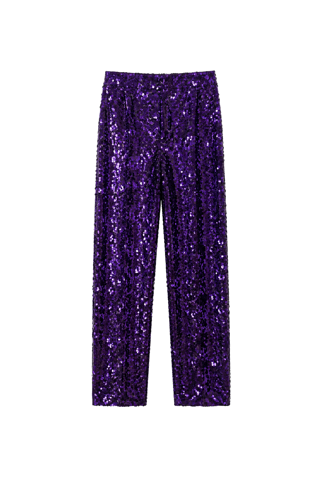 Fluid Sequin Trousers