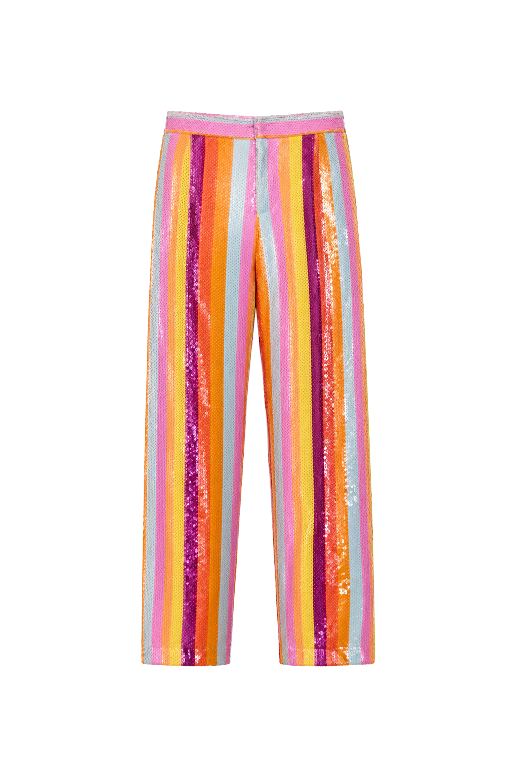 Multicolour Sequin Tailored Trousers