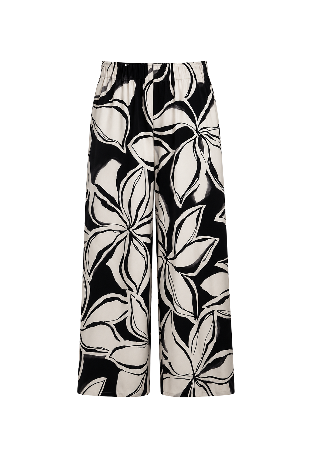 Relaxed Print Trousers