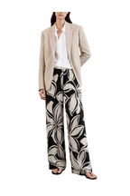Relaxed Print Trousers