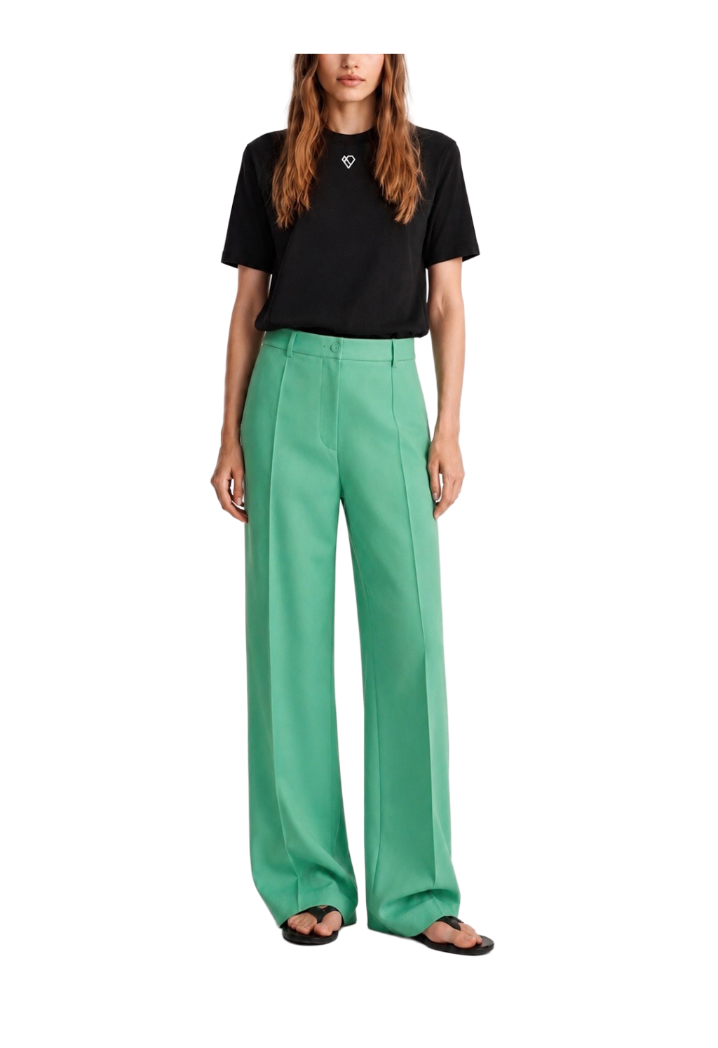 Tailored Crepe Trousers