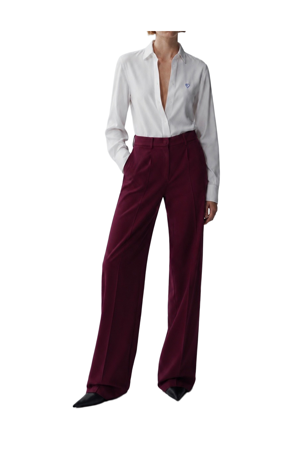 Tailored Crepe Trousers