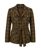 Chaqueta Sahariana de Cuadros