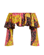 Top Bardot Estampado