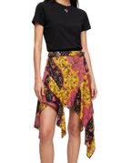 Falda Asimétrica Estampada