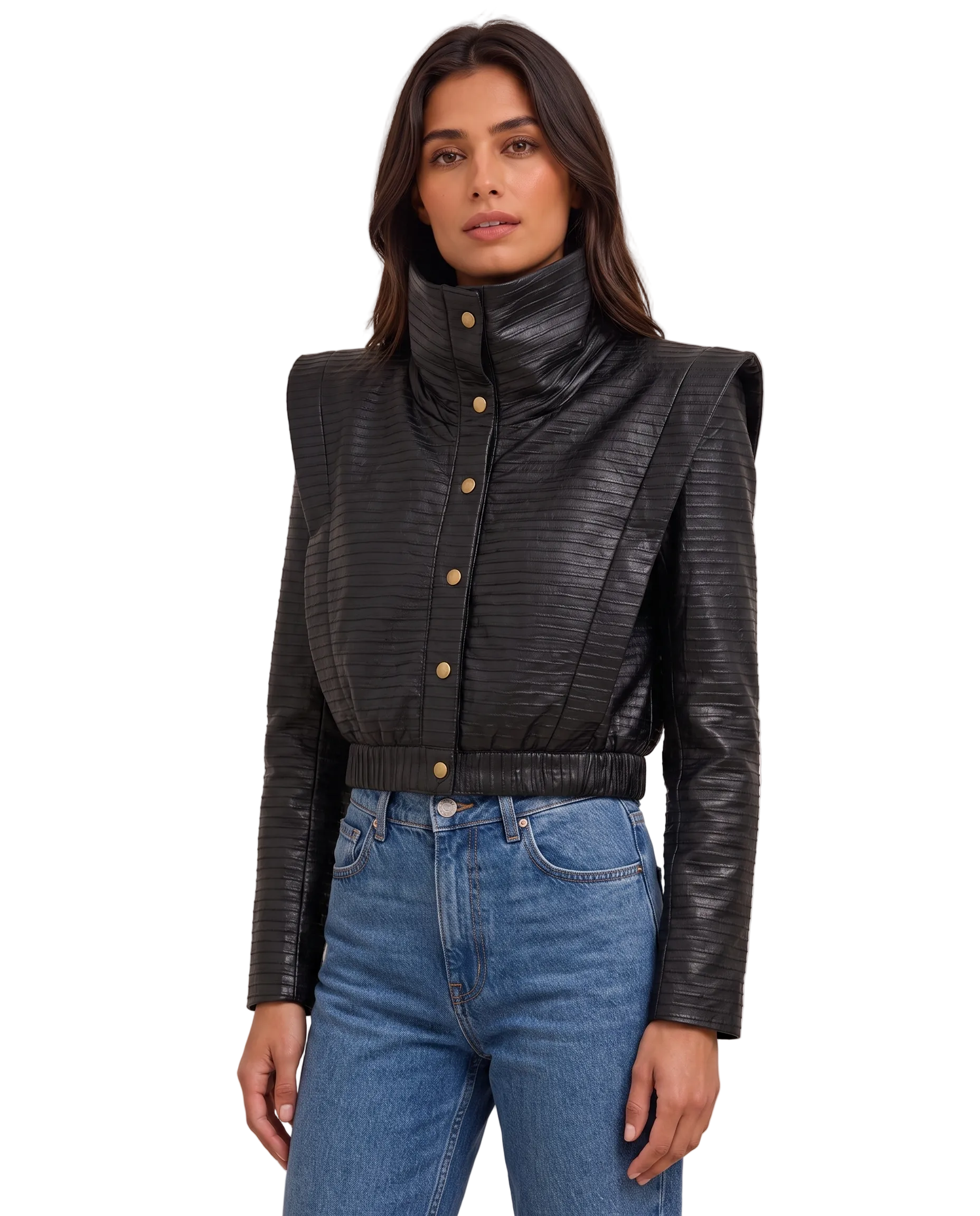 Skulpturierte Jacke