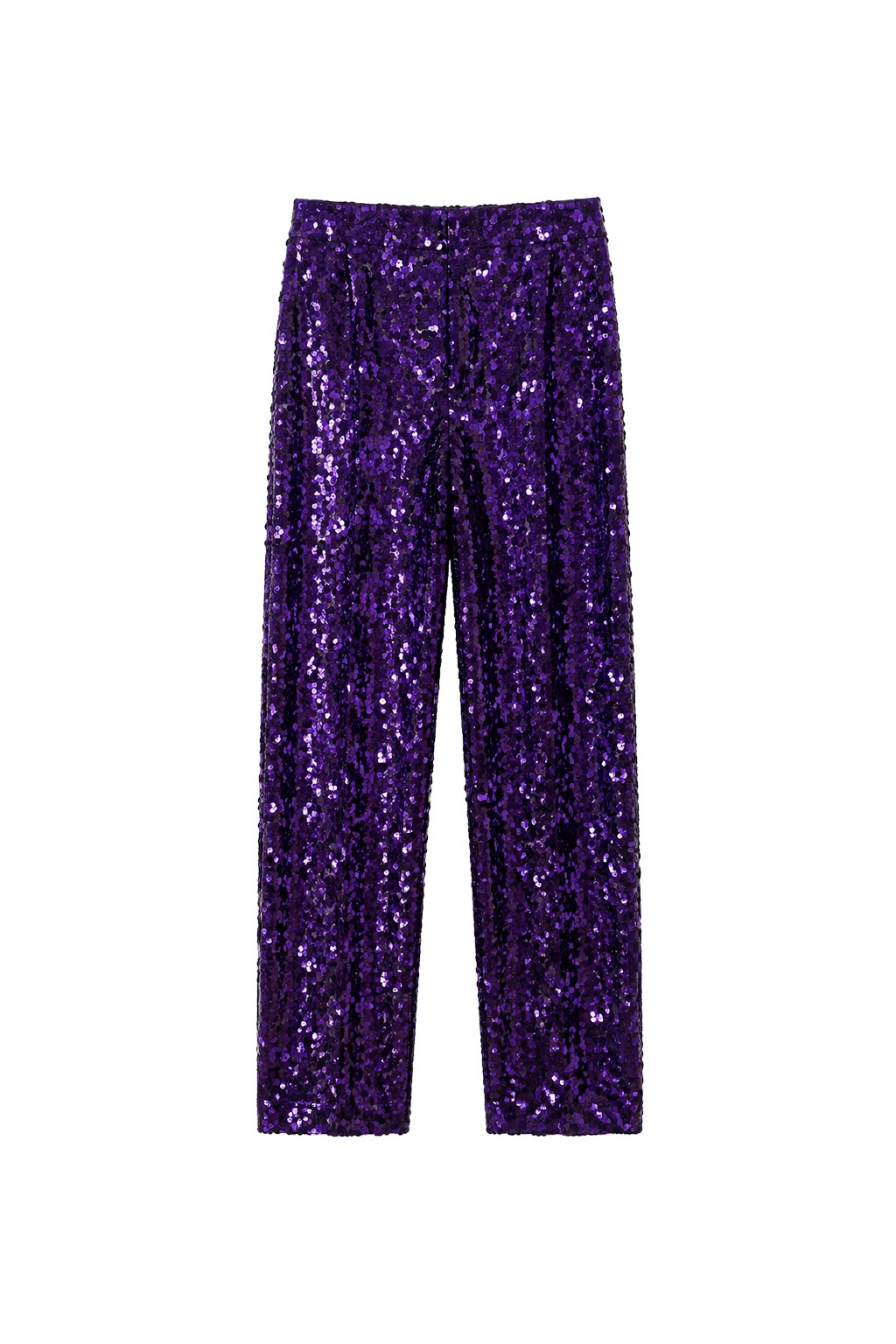 Pantalones de Lentejuelas Fluidos