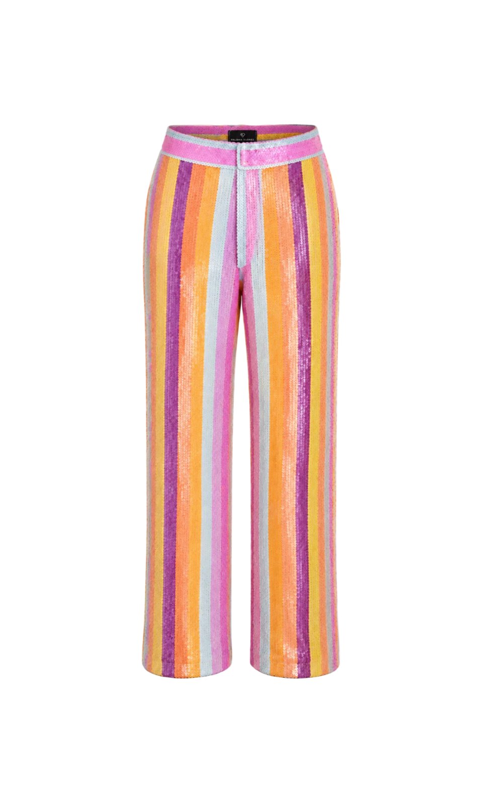 Pantalones Sastre de Lentejuelas Multicolores