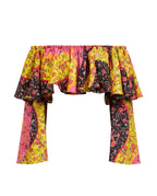 Top Bardot Estampado